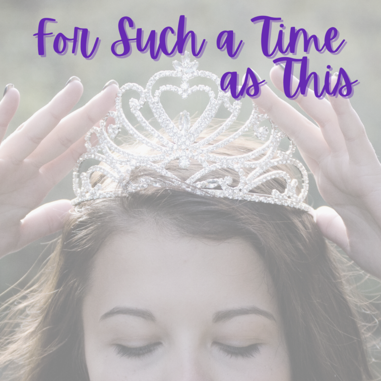 For Such a Time as This