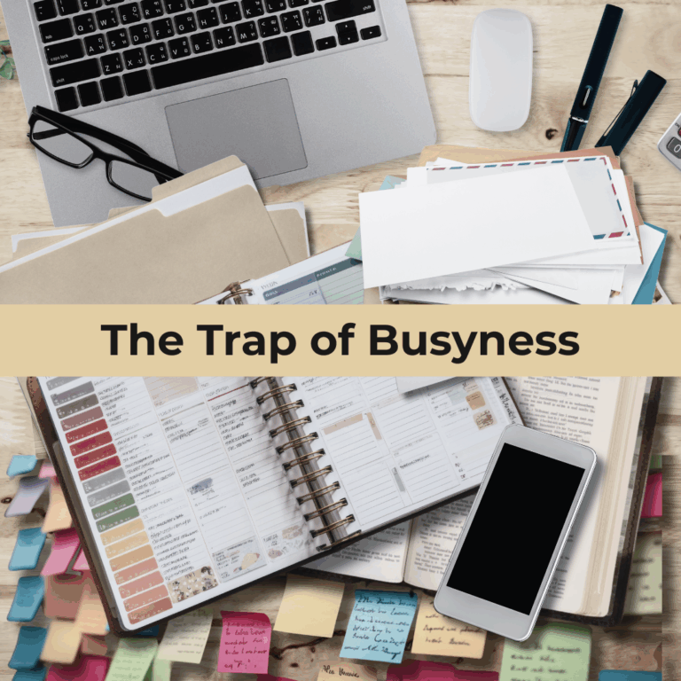 Rest is a Weapon (part 1): The Trap of Busyness
